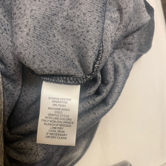 Cupio Heather Gray Knit Top - Picture 7 of 8